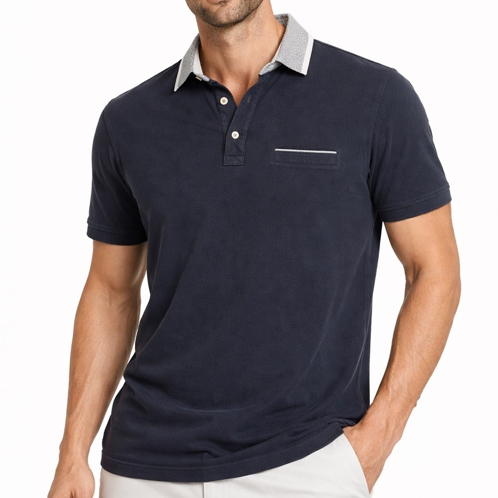 ZARA Men’s Short Sleeve Polo Shirt